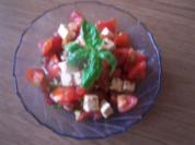 Tomaten- Schafskäsesalat - Rezept