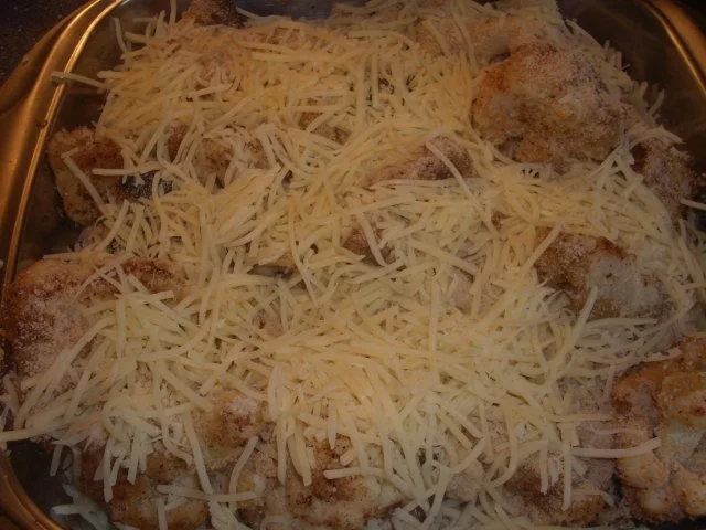 Blumenkohl paniert, gebraten und überbacken - Rezept - Bild Nr. 4