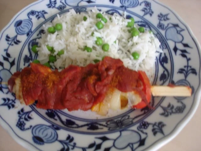 Hähnchenbrustfilet-Schaschlik - Rezept