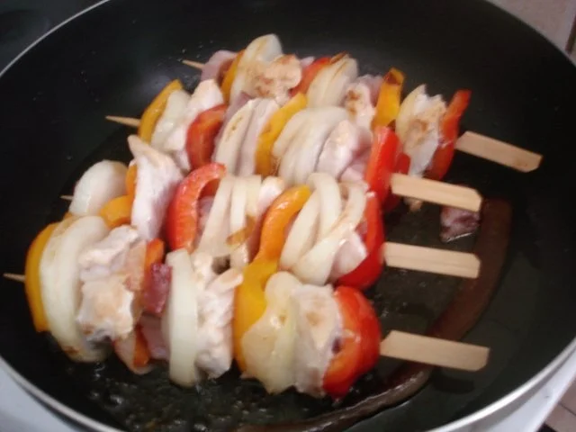 Hähnchenbrustfilet-Schaschlik - Rezept - Bild Nr. 6