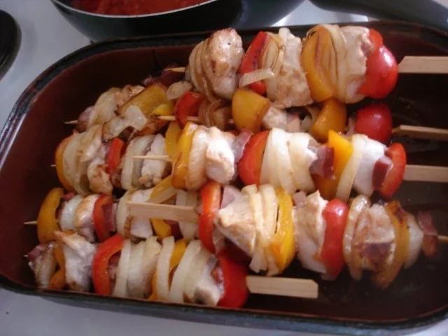 Hähnchenbrustfilet-Schaschlik - Rezept - Bild Nr. 9