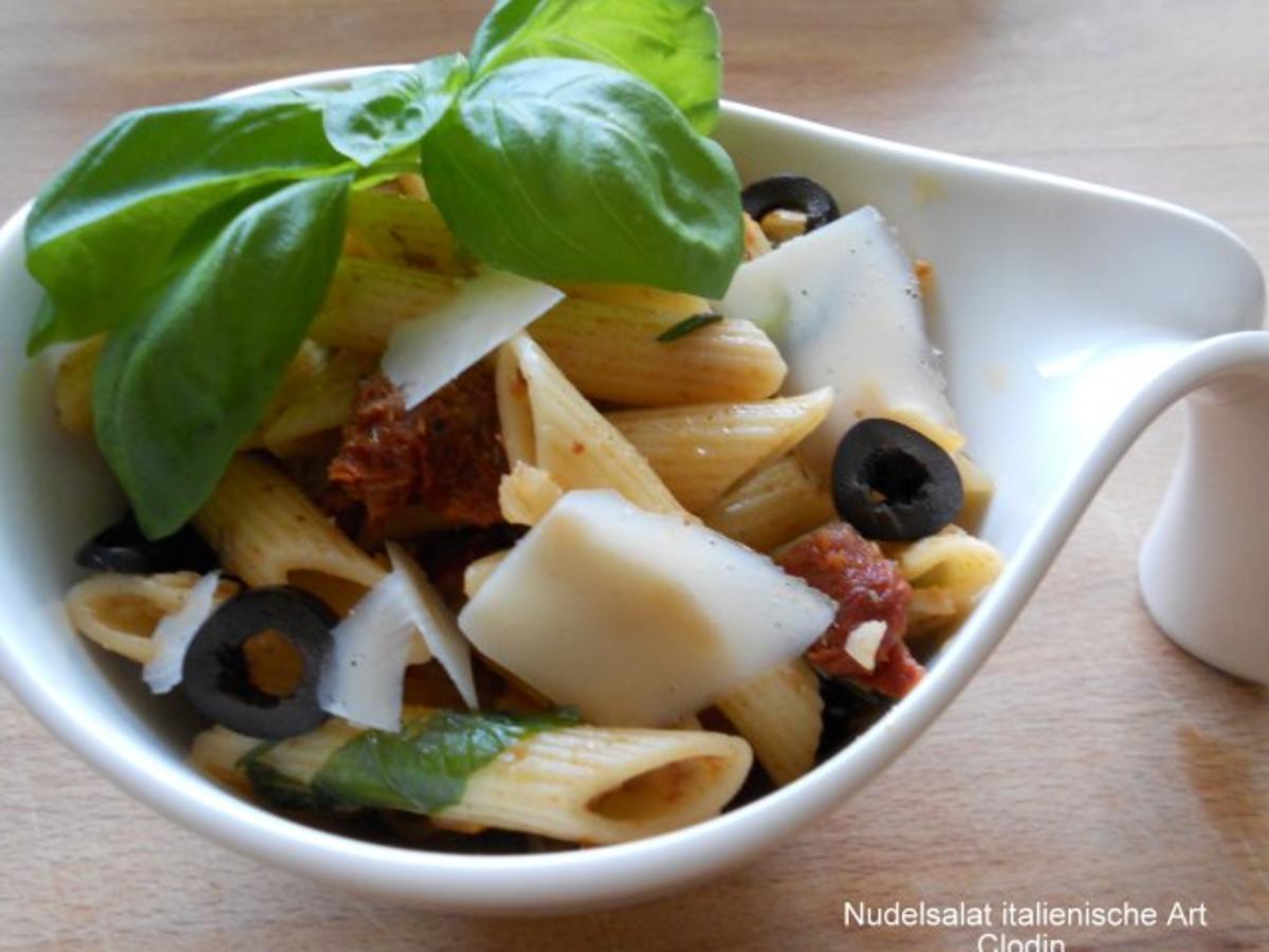 Nudelsalat italienische Art - Rezept mit Bild - kochbar.de