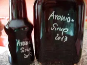 Getränke: Aroniasirup - Rezept