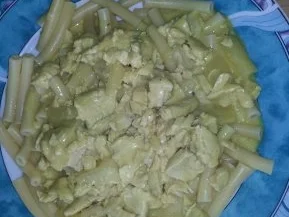 Wild und Geflügel: Moni's,  Pute tummelt sich mit der Ananas in Sahne - Rezept - Bild Nr. 3