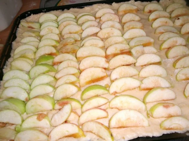 Rezept: Apfelkuchen mit Pudding und Streusel Bild Nr. 9 Apfelkuchen mit Pudding und Streusel - Rezept - Bild Nr. 9