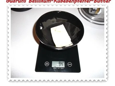 Brotaufstrich: Basilikum-Kubebenpfeffer-Butter - Rezept - Bild Nr. 3