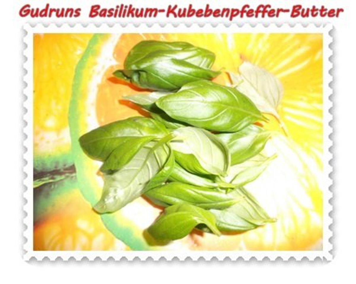 Brotaufstrich: Basilikum-Kubebenpfeffer-Butter - Rezept - Bild Nr. 4