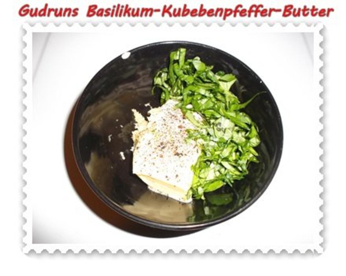 Brotaufstrich: Basilikum-Kubebenpfeffer-Butter - Rezept - Bild Nr. 6