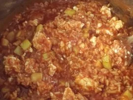 Rezept: Zucchini-Reis-Pfanne Zucchini-Reis-Pfanne - Rezept