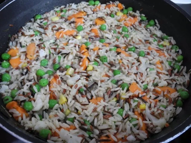 Beilage : Gemüse - Wildreis - Rezept - Bild Nr. 4