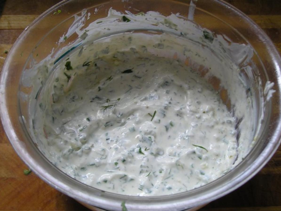 Kräuter-Knoblauch Dip - Rezept mit Bild - kochbar.de