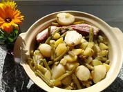 Birnen-Bohnen-Speck - Rezept