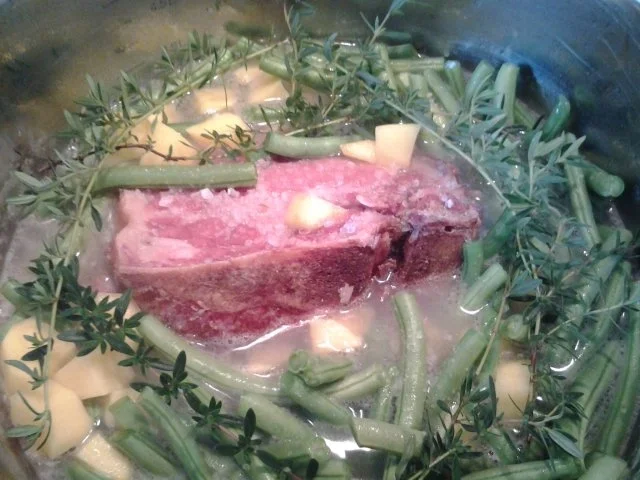 Birnen-Bohnen-Speck - Rezept - Bild Nr. 2