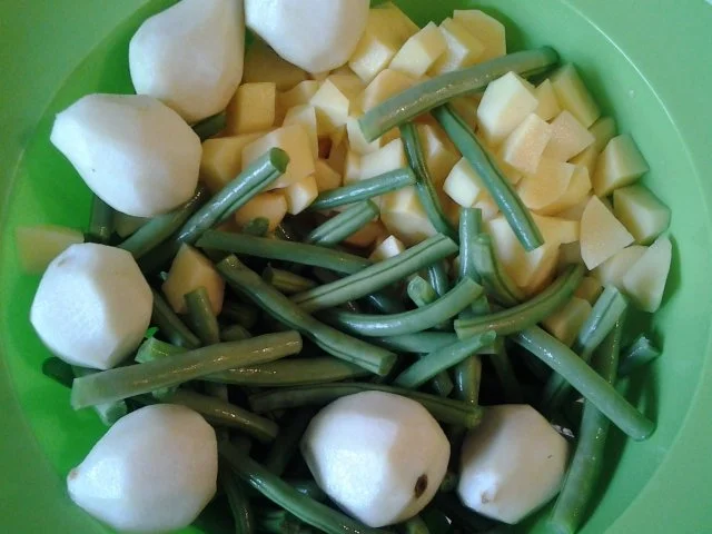 Birnen-Bohnen-Speck - Rezept - Bild Nr. 3