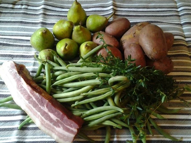 Birnen-Bohnen-Speck - Rezept - Bild Nr. 5