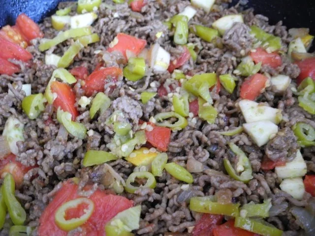 Hackfleisch : Schnelle Hack - Gemüse - Pfanne - Rezept - Bild Nr. 13