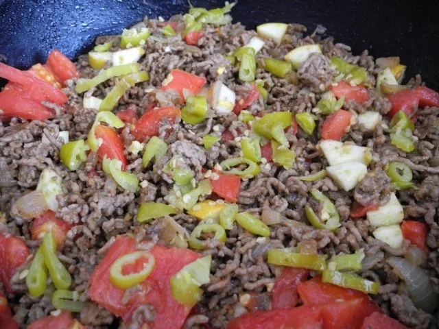 Hackfleisch : Schnelle Hack - Gemüse - Pfanne - Rezept - Bild Nr. 16