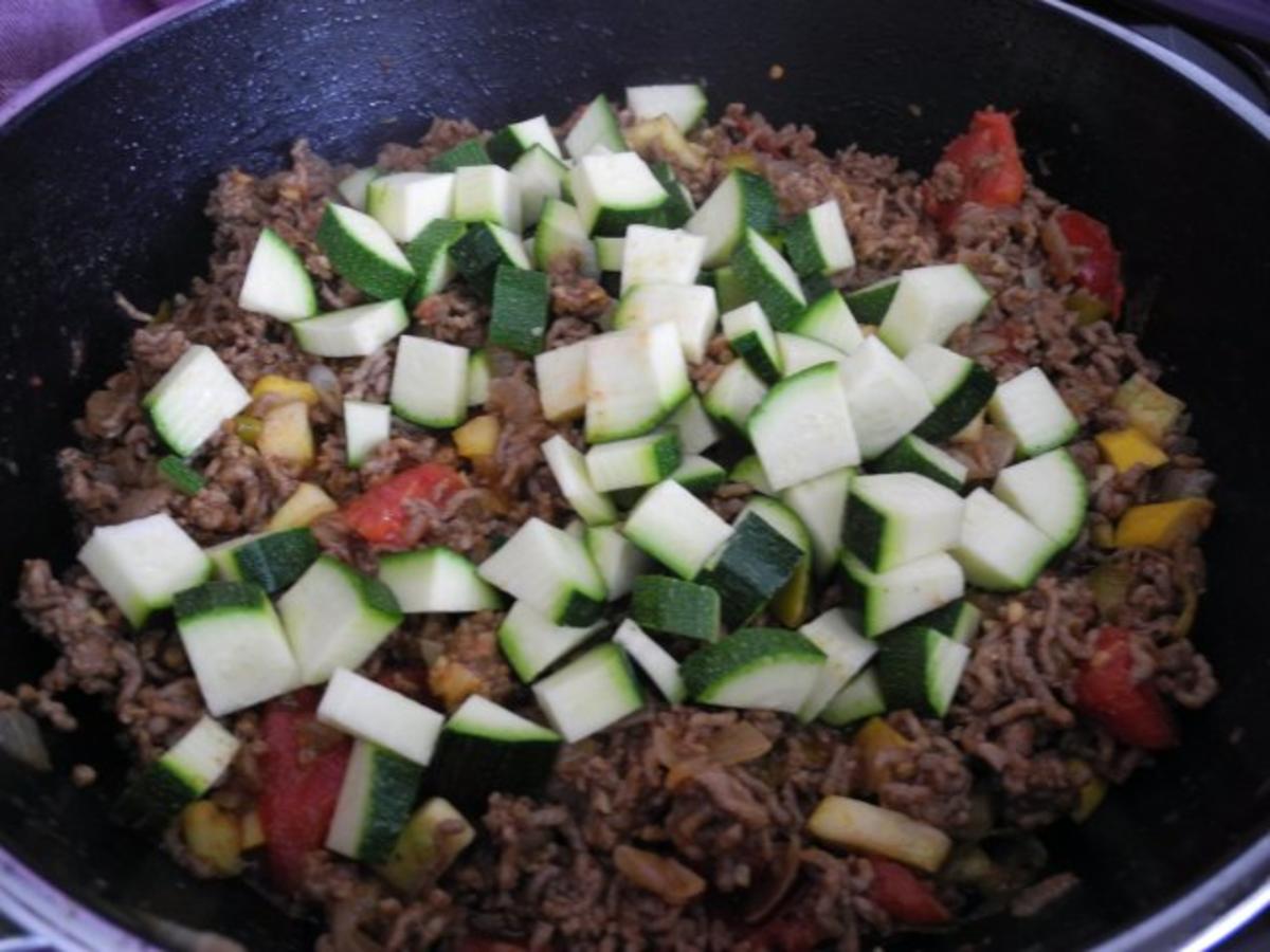 Hackfleisch : Schnelle Hack - Gemüse - Pfanne - Rezept - Bild Nr. 17