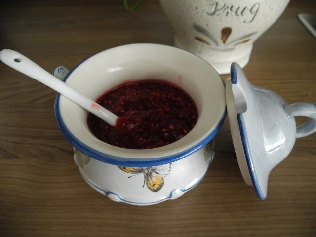 Rezept: Marmelade : Himbeermarmelade Bild Nr. 2 Marmelade : Himbeermarmelade - Rezept - Bild Nr. 2