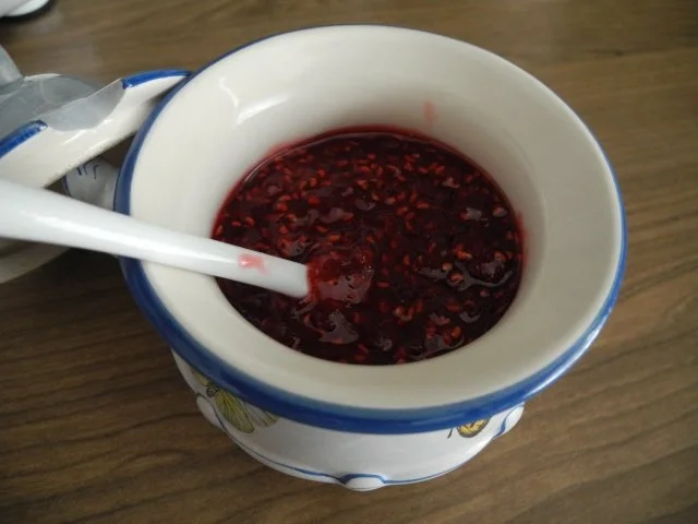 Rezept: Marmelade : Himbeermarmelade Bild Nr. 3 Marmelade : Himbeermarmelade - Rezept - Bild Nr. 3