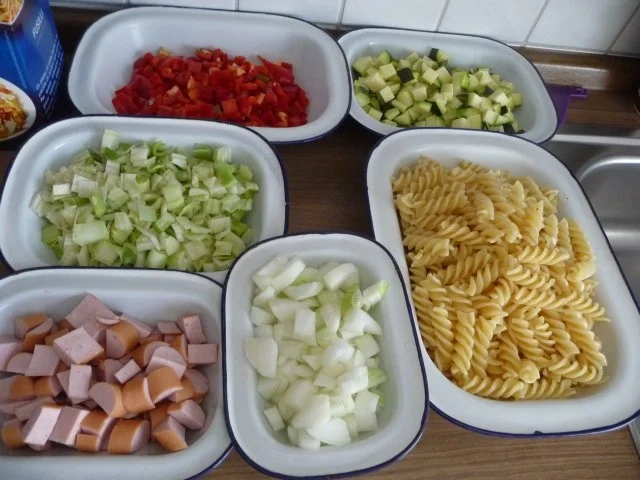 Rezept: Nudel - Gemüse - Pfanne mit Parmesan Bild Nr. 12 Nudel - Gemüse - Pfanne mit Parmesan - Rezept - Bild Nr. 12