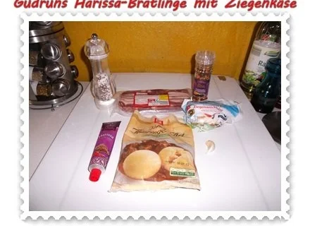 Kartoffeln: Harissa-Bratlinge mit Ziegenkäse und Tomatensoße - Rezept - Bild Nr. 2