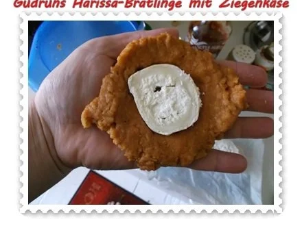 Kartoffeln: Harissa-Bratlinge mit Ziegenkäse und Tomatensoße - Rezept - Bild Nr. 9