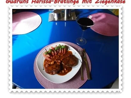 Kartoffeln: Harissa-Bratlinge mit Ziegenkäse und Tomatensoße - Rezept - Bild Nr. 13