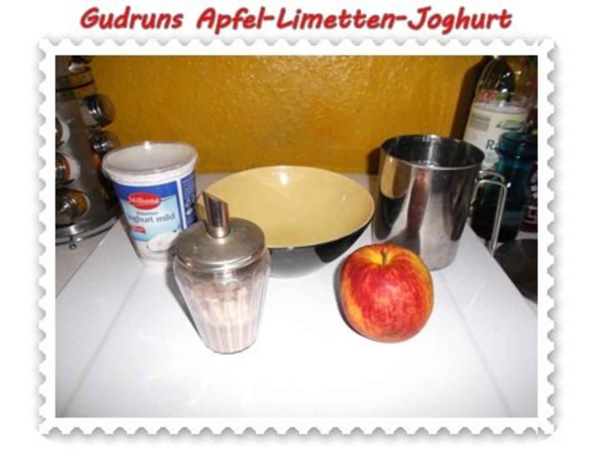 Nachtisch: Apfel-Limetten-Joghurt - Rezept - Bild Nr. 2