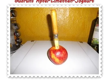 Nachtisch: Apfel-Limetten-Joghurt - Rezept - Bild Nr. 3
