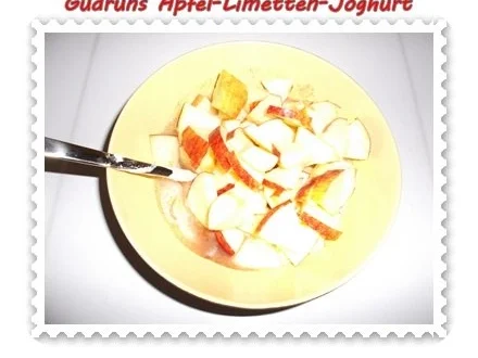 Nachtisch: Apfel-Limetten-Joghurt - Rezept - Bild Nr. 5