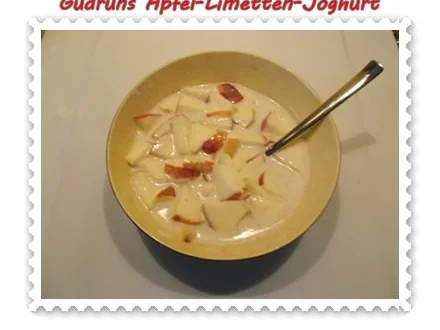 Nachtisch: Apfel-Limetten-Joghurt - Rezept - Bild Nr. 6