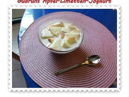 Nachtisch: Apfel-Limetten-Joghurt - Rezept - Bild Nr. 8
