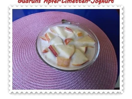 Nachtisch: Apfel-Limetten-Joghurt - Rezept - Bild Nr. 9
