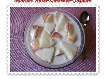 Nachtisch: Apfel-Limetten-Joghurt - Rezept - Bild Nr. 10