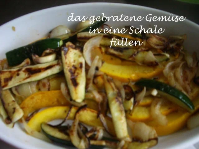 Anti Pasti  mit Zucchini und Paprika - Rezept - Bild Nr. 8