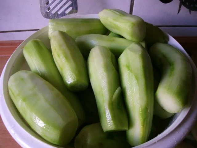 Rezept: Senfgurken (Schluppergurken)nach Oma´s Rezept Bild Nr. 4 Senfgurken (Schluppergurken)nach Oma´s Rezept - Rezept - Bild Nr. 4