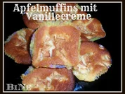 BiNe` S APFELMUFFINS MIT VANILLECREME - Rezept