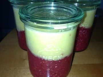 Gelbe Paprika-Himbeeressig Suppe - Rezept