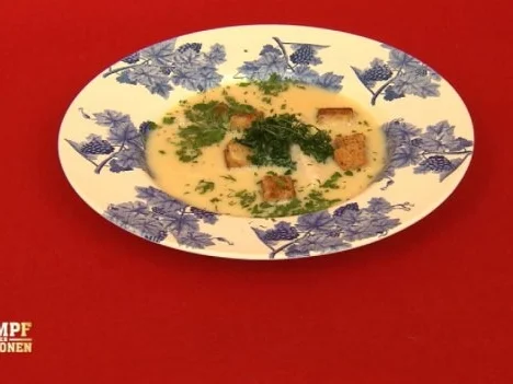 Rezept: Räucherrenkencreme mit Zimtcroutons Räucherrenkencreme mit Zimtcroutons - Rezept