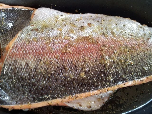 Lachs auf Gemüsebett - Rezept - Bild Nr. 5