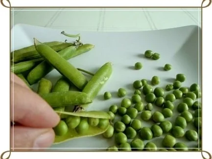 Reis-Bandnudeln mit jungen Erbsen – Suppe - Rezept - Bild Nr. 4