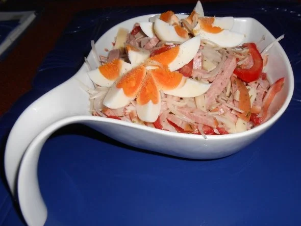 Wurstsalat *Spätsommer* - Rezept - Bild Nr. 12