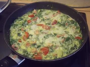 Penne in leichter Spinat Sahnesoße - Rezept