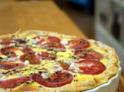 Lauch-Tomaten-Quiche - Rezept - Bild Nr. 13