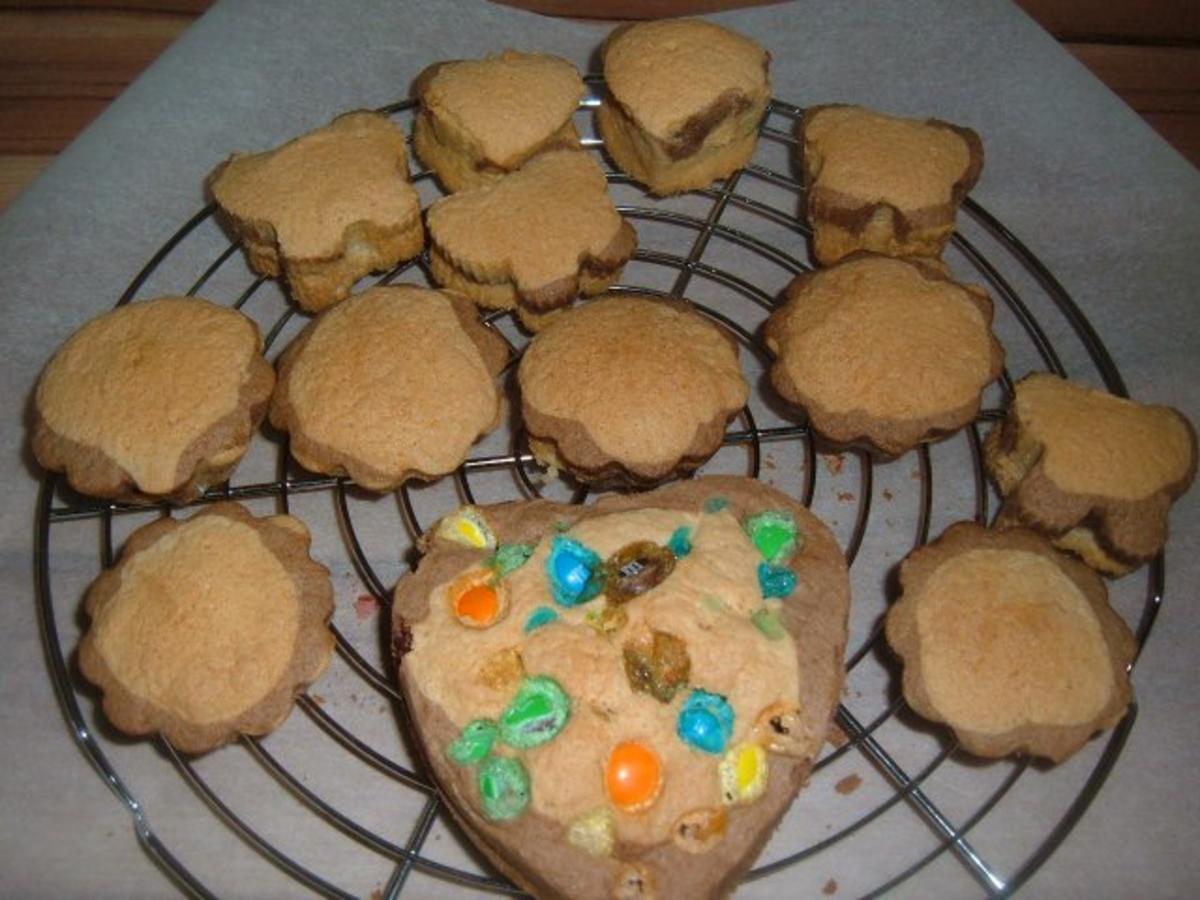 Muffin:   ZEBRAMUFFIN -aus Biskuitteig- - Rezept - Bild Nr. 14