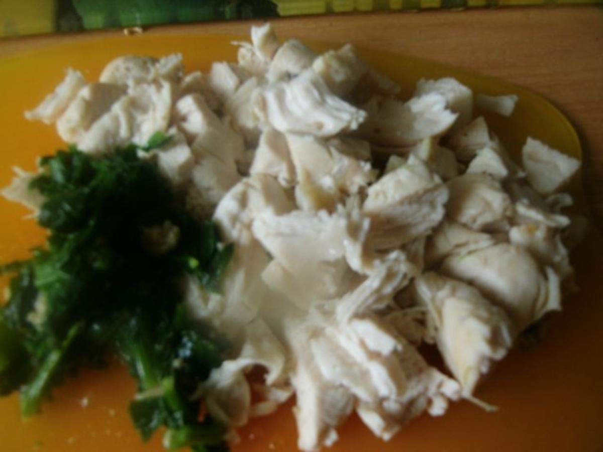 Bunte Gartensuppe mit Huhn und Mie-Nudeln - leicht verschärft - Rezept - Bild Nr. 6