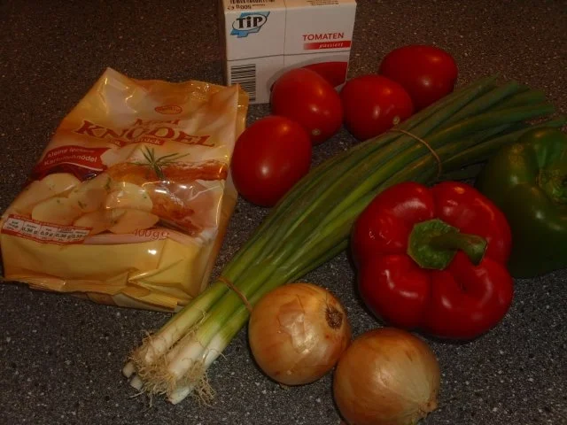 Rezept: Schnelle Knödelpfanne Bild Nr. 2 Schnelle Knödelpfanne - Rezept - Bild Nr. 2