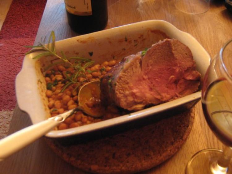Bretonische Lammkeule - einfach - 210 kcal/100g