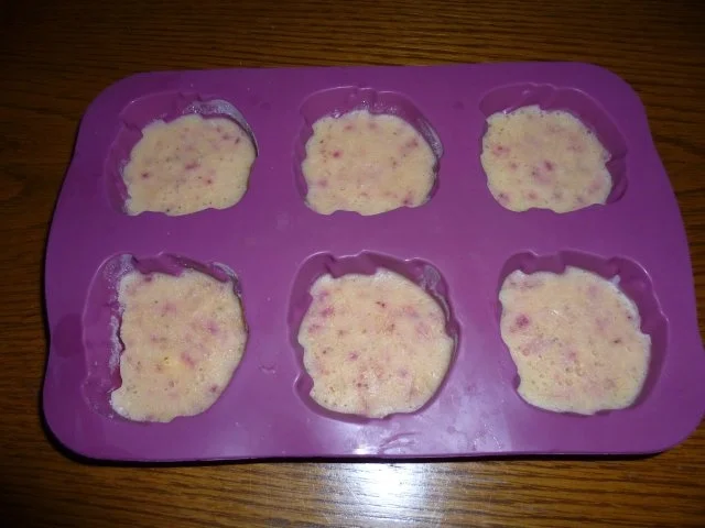 Eis - Nektarinen-Minz-Eis auf Schoko-Eierlikör-Eis - Rezept - Bild Nr. 3